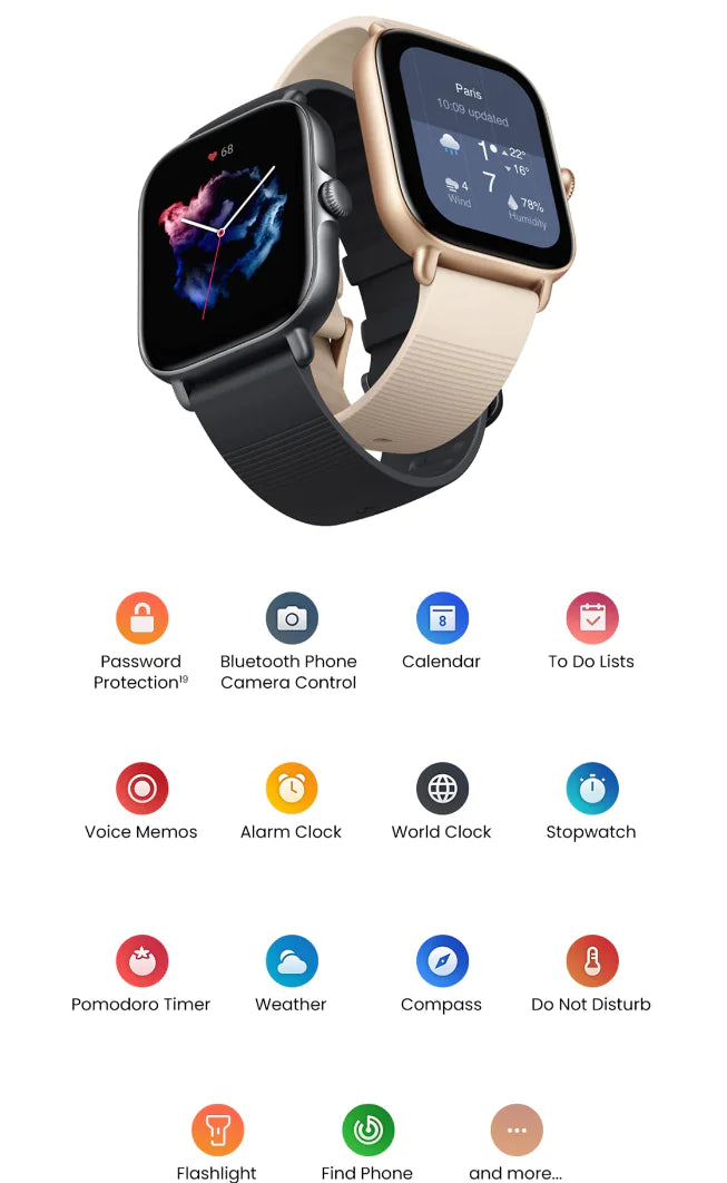 Waterproof GPS Smart Watch